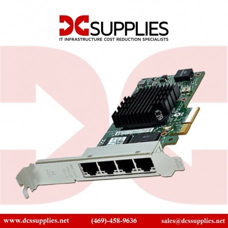 Dell 540-BBDV Intel I350 LP Quad-Port Gigabit Ethernet Card (540-BBDV)