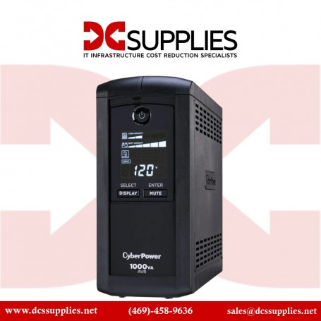CyberPower CP1000AVRLCD 1000VA LCD UPS (CP1000AVRLCD)
