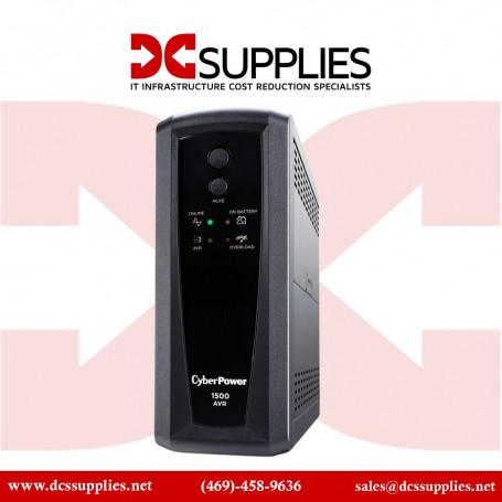 CyberPower CP1500AVRT AVR UPS System (CP1500AVRT)