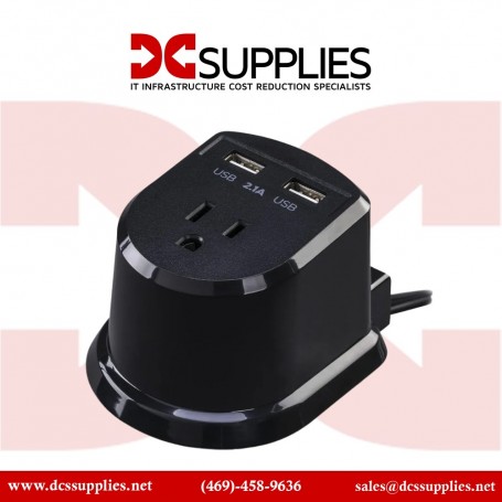 CyberPower CSP105U Dual Power Station 2-2.1A USB Ports 1 Outlet NEMA 5-15R 5FT Cord (CSP105U)