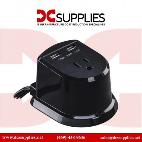 CyberPower CSP105U Dual Power Station 2-2.1A USB Ports 1 Outlet NEMA 5-15R 5FT Cord (CSP105U)