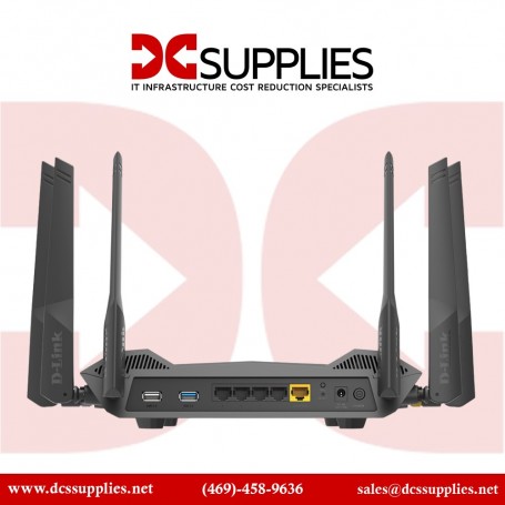 D-Link DIR-X4860-US Systems AX4800 Mesh Wi-Fi 6 (DIR-X4860-US)