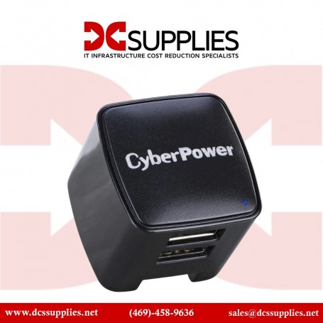 CyberPower TR12U3A Dual USB Type-A 3.1A Wall Charger (TR12U3A)