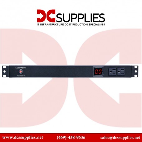CyberPower PDU15M2F10R Metered PDU, 12 outlets (PDU15M2F10R)
