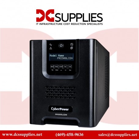 CyberPower PR1500LCDN Mini-Tower UPS (1500VA/1050W) (PR1500LCDN)