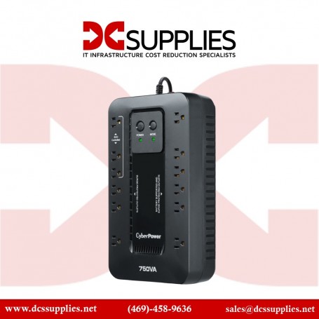 CyberPower EC750G Battery Backup & Surge Protector UPS (EC750G)