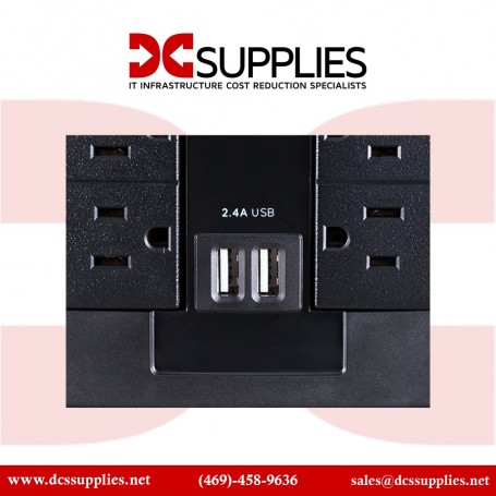 CyberPower CSP600WSU Surge Protector 6 Outlets 2 USB Ports 1200J Swivel (CSP600WSU)