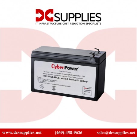 CyberPower RB1270C Uninterruptible Power Supply (UPS) Replacement Battery (Sealed Lead Acid) (RB1270C)