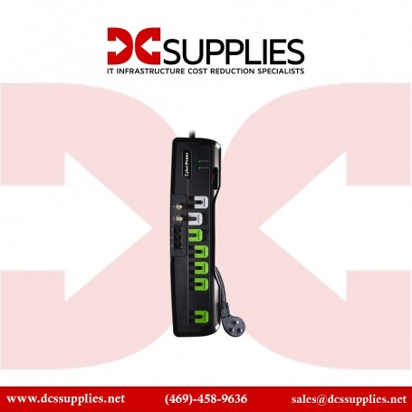 CyberPower CSHT706TCG Surge Protector 7OUT Right Angle NEMA $175K 6FT Cord (CSHT706TCG)
