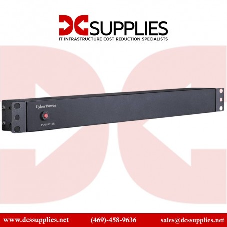 CyberPower 15A Basic PDU 1U 10 Outlets 120V (PDU15B10R)