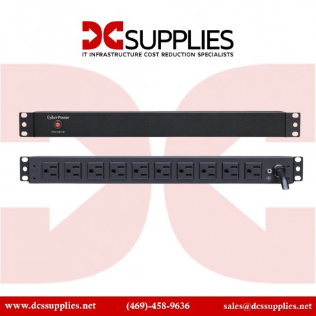 CyberPower 15A Basic PDU 1U 10 Outlets 120V (PDU15B10R)
