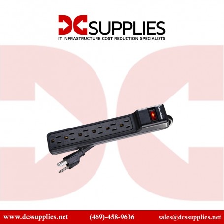 CyberPower CSB604 Surpro 6-Outlet Surge Protector 900J EMI/RFI (CSB604)