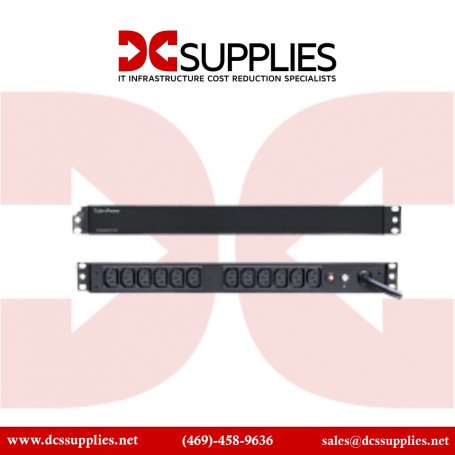 CyberPower PDU20BHVT12R 20A Basic PDU 1U 12 Out C13 208V 12R Out L6-20P 10FT Cord (PDU20BHVT12R)