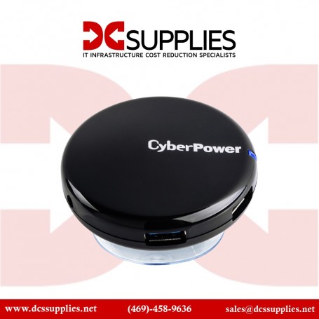CyberPower CPH430PB 4 Port USB 3.0 SuperSpeed Hub (CPH430PB)