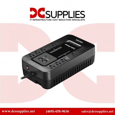CyberPower EC450G Ecologic Battery Backup UPS, 450VA/260W (EC450G)