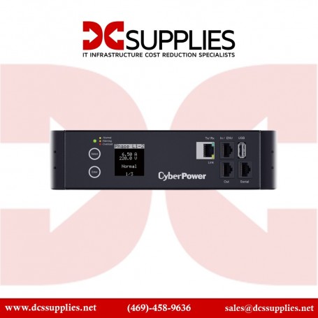 CyberPower PDU83107 3-Phase 50A Switched Metered-By-Outlet PDU with Hubbel CS8365C Cord (PDU83107)