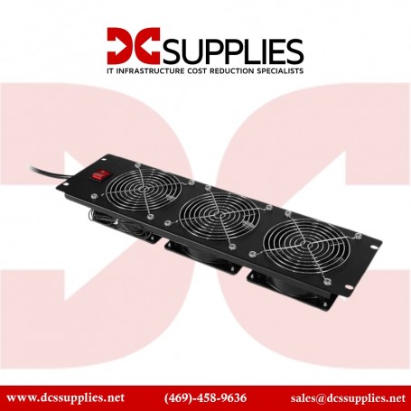 CyberPower CRA12003 3U 19 inch Fan Panel 3X208V Cooling Fans (CRA12003)
