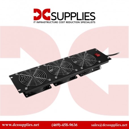 CyberPower CRA12003 3U 19 inch Fan Panel 3X208V Cooling Fans (CRA12003)