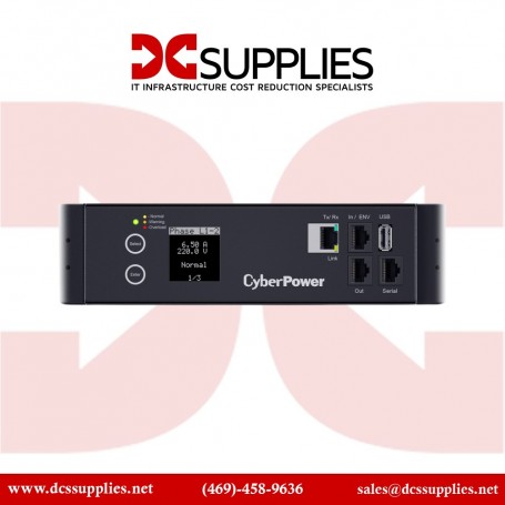 CyberPower PDU83111 Switched Metered-by-Outlet 3-Phase PDU, 200-240V, 20A (PDU83111)