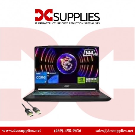 MSI KATANA15131264 Katana 15 15.6" 144Hz FHD Gaming Laptop Intel Core i7-13620H RTX 4060 16GB (KATANA15131264)