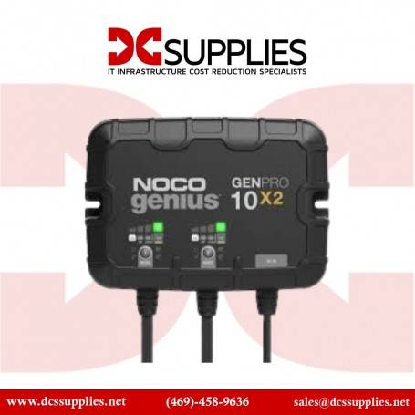 NOCO Genius GENPRO10X2, 2-Bank, 20A (10A/Bank) Smart Marine Battery Charger (GENPRO10X2)