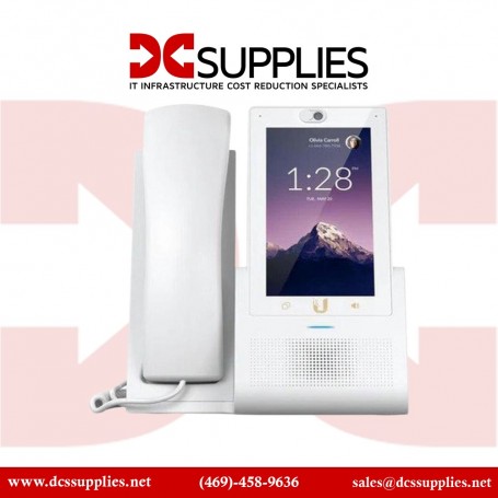 Ubiquiti UTP-Touch-White-U UniFi 5MP Camera 5-inch HD Color White Touch VoIP Phone (UTP-Touch-White-U)