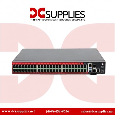 Opengear OM2248-US 48-Port Serial Console Server - 8GB RAM, 64GB Flash, 1GbE, Pythonrun, Dockersupp, Secboot, US Power (OM2248-US)
