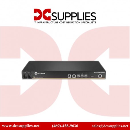 Vertiv ACS8048MDAC-400 Avocent ACS8000 48-Port Serial Console Server - Dual AC Power, Analog Modem (ACS8048MDAC-400)