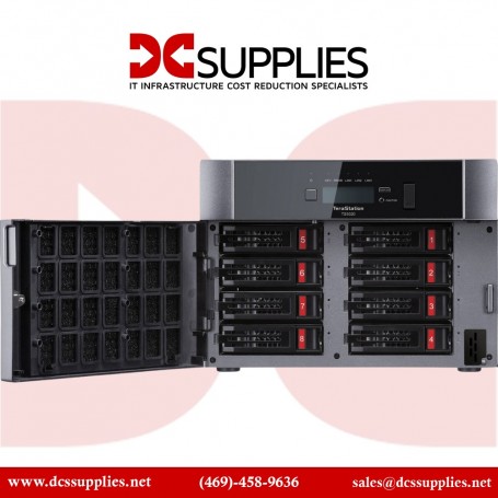 Buffalo TS5820DN16008 TeraStation 5820DN NAS - 160TB, 8 x 20TB HDDs, 10GbE, RAID, iSCSI (TS5820DN16008)