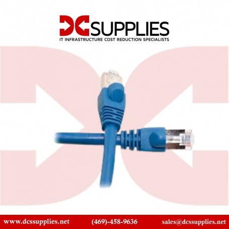 Black Box  CAT6PC-015-BL-10PAK 10-Pack 25FT CAT6 Blue Molded Boot Stranded Network Cable (CAT6PC-015-BL-10PAK)