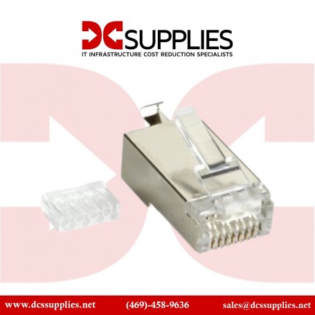Black Box FMTP6S-250PAK CAT6 Shielded Modular Plug - network connector (FMTP6S-250PAK)