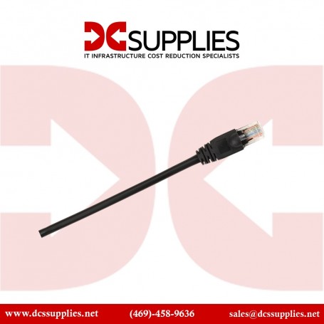 Black Box CAT6PC-005-BK-25PAK CAT6 Network Cable, 5 ft, Black (CAT6PC-005-BK-25PAK)