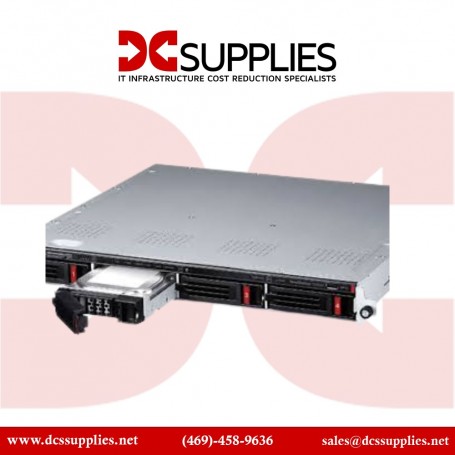 BUFFALO TeraStation TS3420RN0402 2-Bay NAS, 4TB (2x2TB), Rackmount Storage (TS3420RN0402)