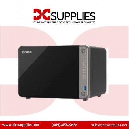 QNAP TS-AI642-8G-US - AI powered NAS server 6 bays tower SATA RAM 8 GB 2.5 Gigabit Ethernet (TS-AI642-8G-US)