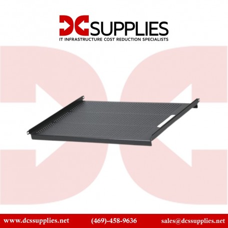 Black Box RM315-R2 19" IT Rack Shelf, 1U Fixed, 24.3" Depth, 4-Point Mount (RM315-R2)