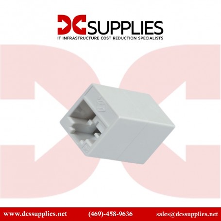 Black Box FM506-R2-10PAK  CAT5e Unshielded Straight-Pin Coupler White 10-Pack (FM506-R2-10PAK)