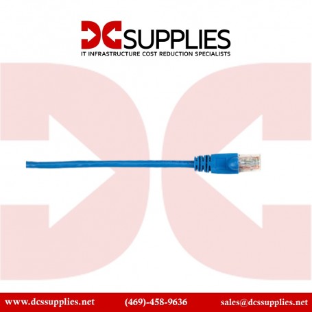 Black Box CAT6PC-001-BL-25PAK CAT6 1ft Patch Cable, 250MHz, Blue, 25-Pack (CAT6PC-001-BL-25PAK)