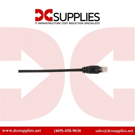 Black Box CAT6PC-006-BK-25PAK  CAT6 Patch Cable, 10-ft, Black (CAT6PC-006-BK-25PAK)
