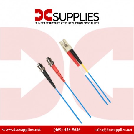 Black Box FOCMR10-004M-LCLC-RD Fiber Optic Network Cable, 13.12 ft, LC Male to LC Male, 50/125 (FOCMR10-004M-LCLC-RD)