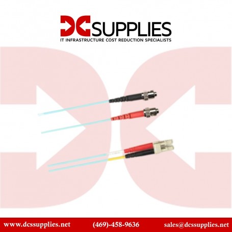 Black Box FOCMP10-010M-SCLC-GN OM3 Multimode Fiber Optic Patch Cable (FOCMP10-010M-SCLC-GN)