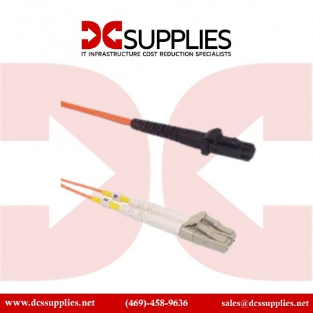 Black Box FOLZHM4-010M-LCLC-AQ OM4 Multimode Fiber Optic Patch Cable (FOLZHM4-010M-LCLC-AQ)