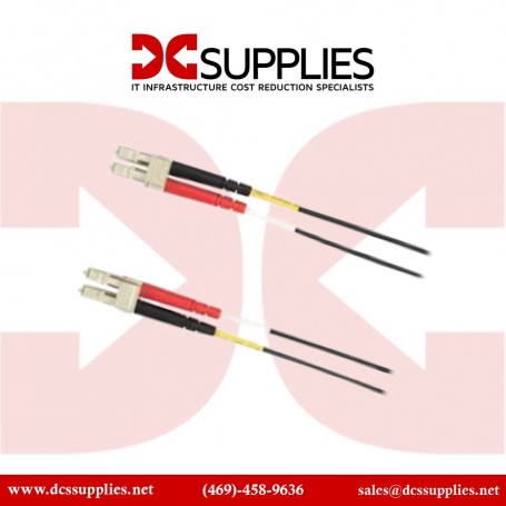 Black Box FOLZHM4-010M-LCLC-AQ OM4 Multimode Fiber Optic Patch Cable (FOLZHM4-010M-LCLC-AQ)
