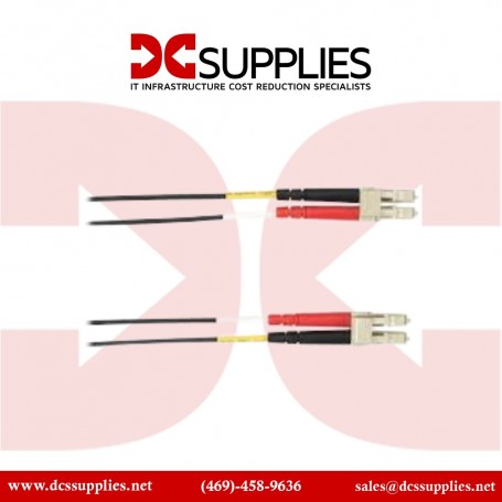 Black Box FOLZHM4-010M-LCLC-AQ OM4 Multimode Fiber Optic Patch Cable (FOLZHM4-010M-LCLC-AQ)