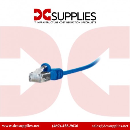 Black Box CAT6PC-020-BL-10PAK Patch Network Cable - 20 ft, 1 Gbps (CAT6PC-020-BL-10PAK)