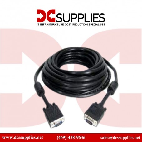 Black Box EVNPS06B-0050-MM Video Cable with Ferrite Core - Black (EVNPS06B-0050-MM)