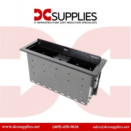 StarTech.com BOX4MODULE Dual-Module Conference Table Connectivity Box - Customizable (BOX4MODULE)