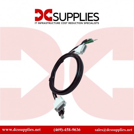Black Box SKVMCBL-DVI-10  Secure KVM Cable, USB, Dual-Link DVI (SKVMCBL-DVI-10)