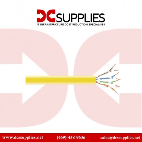 Black Box EVNSL084A-1000 GigaBase 350 - bulk cable - 1000 ft - yellow (EVNSL084A-1000)