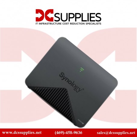 Synology MR2200AC wireless router Gigabit Ethernet Dual-band (2.4 GHz / 5 GHz) Black (MR2200AC)