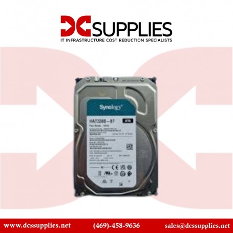 Synology HAT3300-8T NAS 8TB SATA 3.5 HDD 3.5" 8.19 TB Serial ATA (HAT3300-8T)